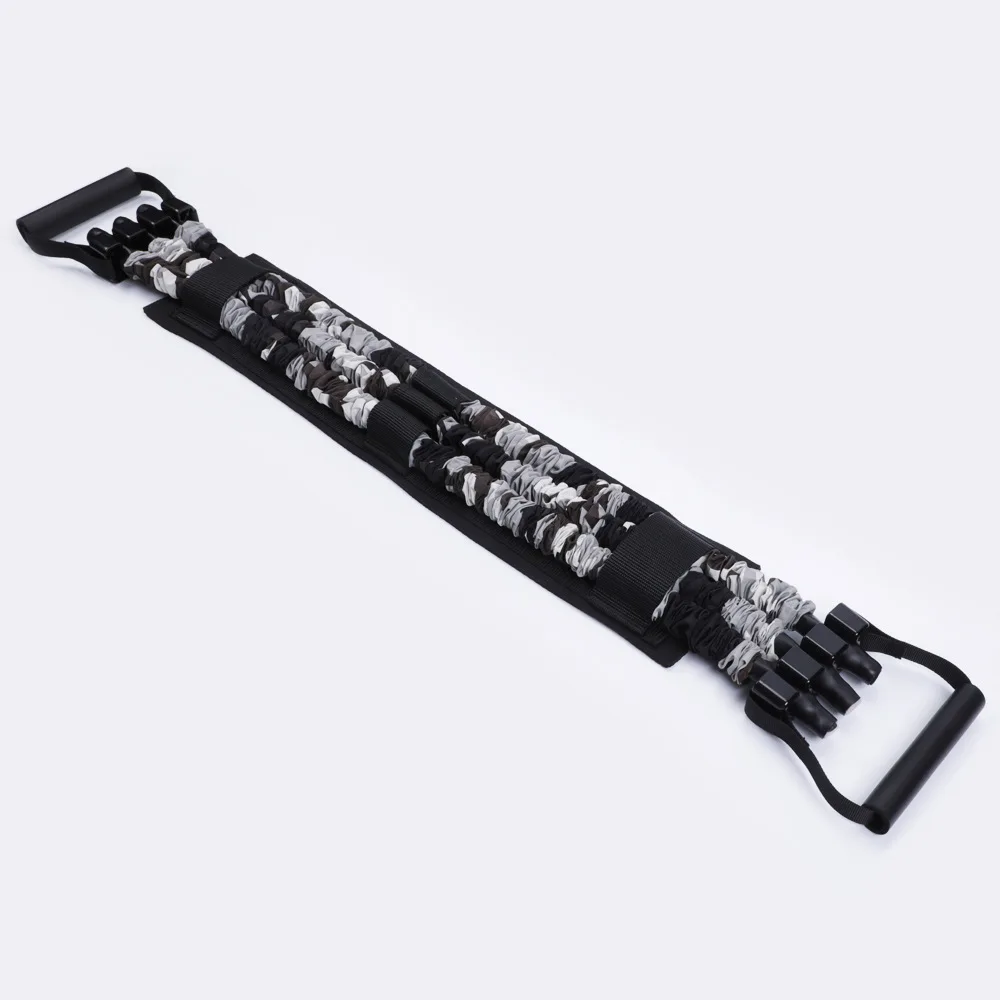 Adjustable Bench Press Bands Set Fitness Bar Push Up Resistance Band Chest Exercise Elastic Rope Arm Expander Home Gym Equipment
