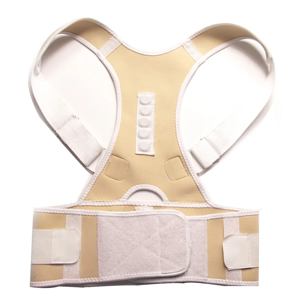 Aptoco Magnetic Therapy Posture Corrector Brace Shoulder Back Support Belt for Men Women Braces & Supports Belt Shoulder Posture