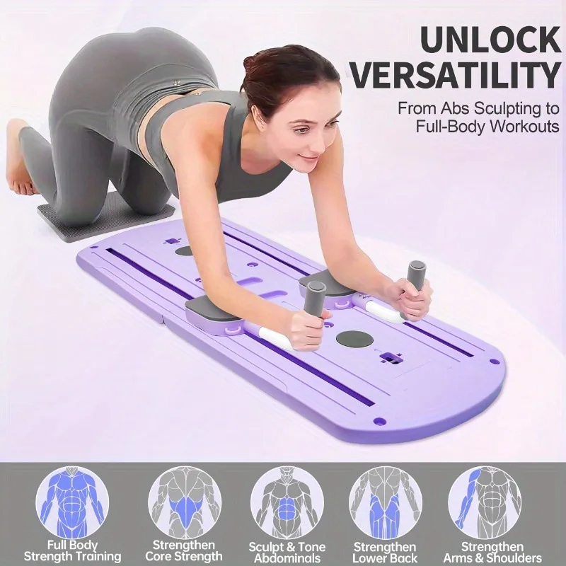 2025 Autumn New Cross-Border Yoga Fitness Multi-Functional Folding Board PE Material Fitness Equipment Exercise Yoga Mat