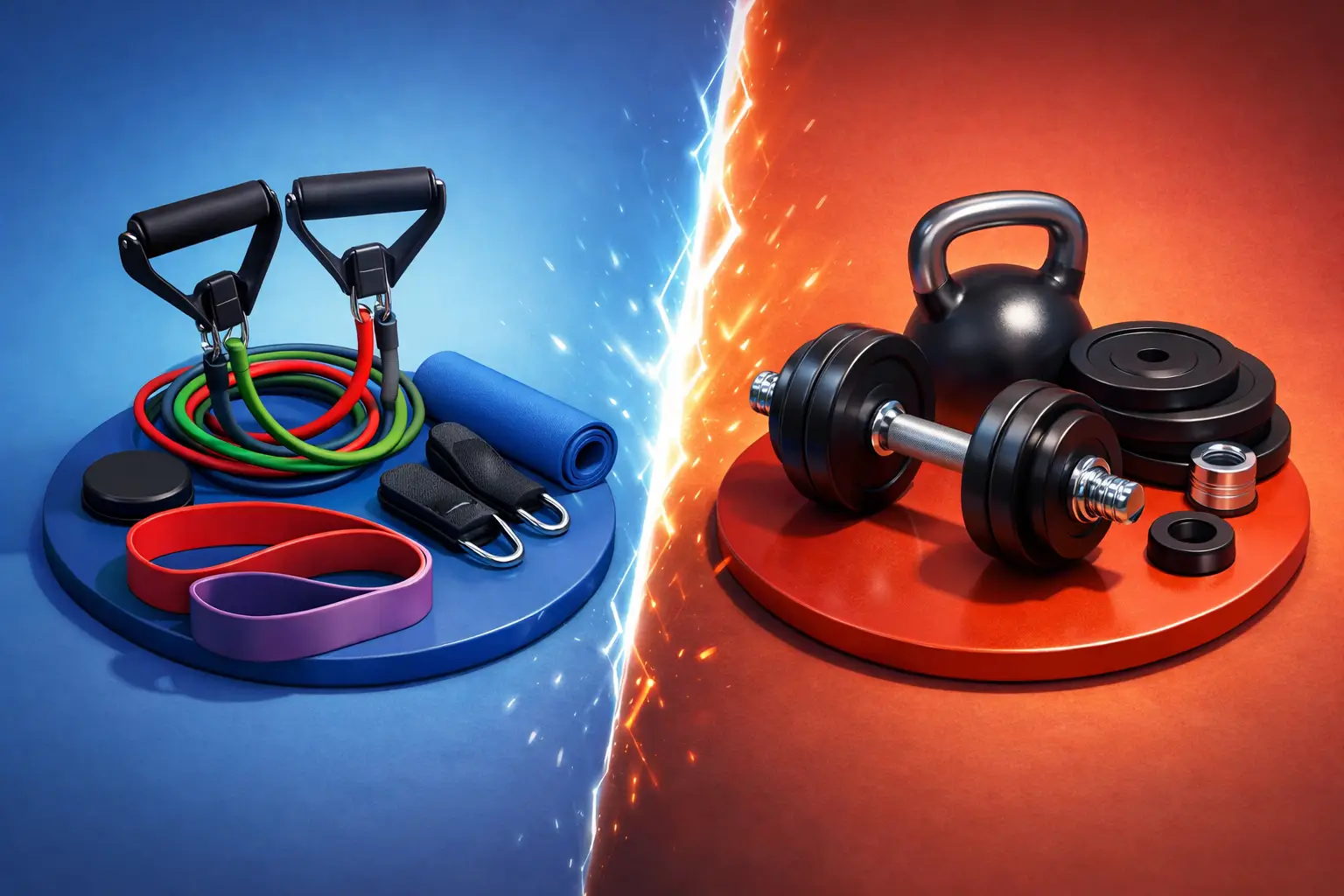 Resistance Bands vs Dumbbells: Which Wins?