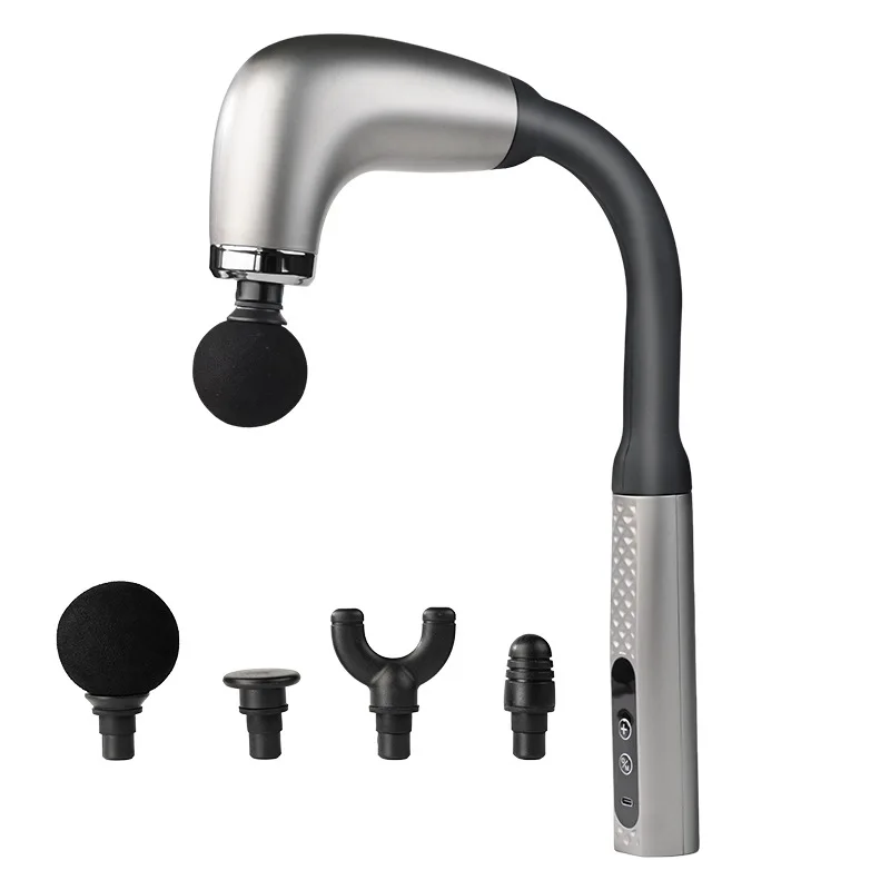 2025 New Smart Fascia Gun Electric Massager Massage Hammer Electric Fascia Gun Home Handheld Hammer Back Artifact Christmas Gift