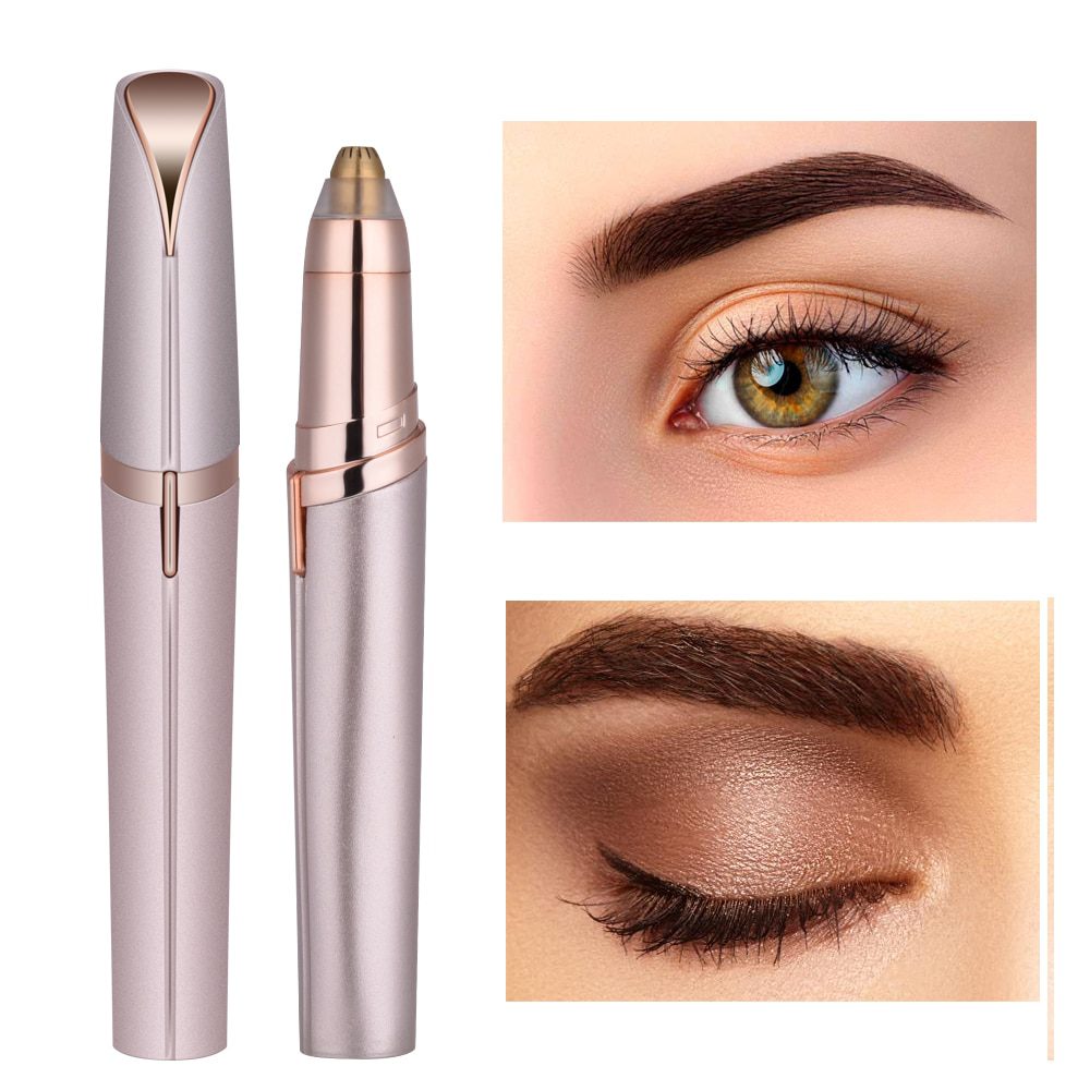 Electric Face Eyebrow Hair Remover Epilator Mini Eyebrow Shaver Razor Instant Painless Portable Epilator Shaving Eyebrow Trimmer Electric Face Eyebrow Hair Remover Epilator Mini Eyebrow Shaver Razor Instant Painless Portable Epilator Shaving Eyebrow Trimmer