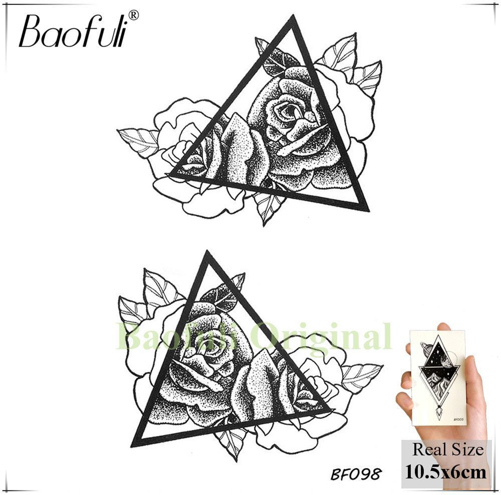 DIY Geometric Animals Fox Plant Temporary Tattoo Women Sexy Waterproof Disposable Black Tatoos Body Art Painting Tattoo Stickers DIY Geometric Animals Fox Plant Temporary Tattoo Women Sexy Waterproof Disposable Black Tatoos Body Art Painting Tattoo Stickers