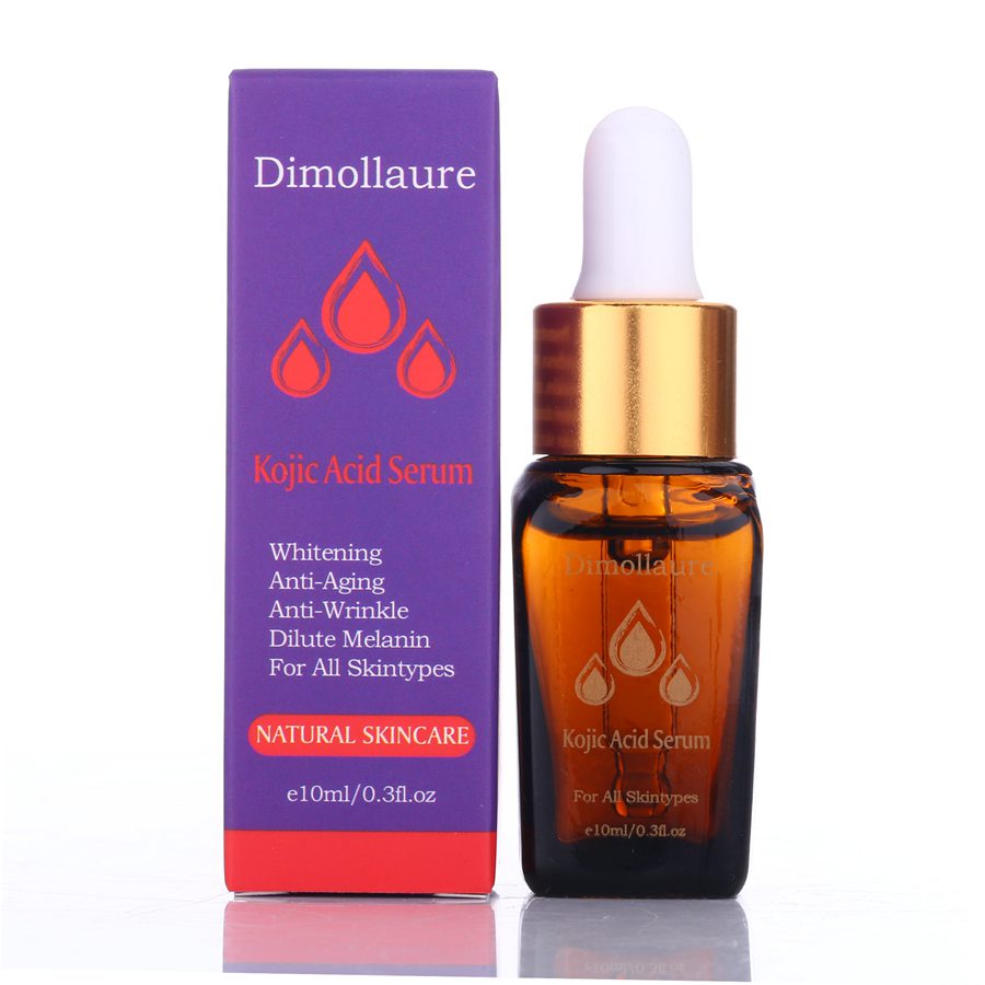 Dimollaure Strong effect whitening cream +Kojic acid serum Remove Freckle melasma pigment Melanin sunburn Acne scars brown Spot Dimollaure Strong effect whitening cream +Kojic acid serum Remove Freckle melasma pigment Melanin sunburn Acne scars brown Spot