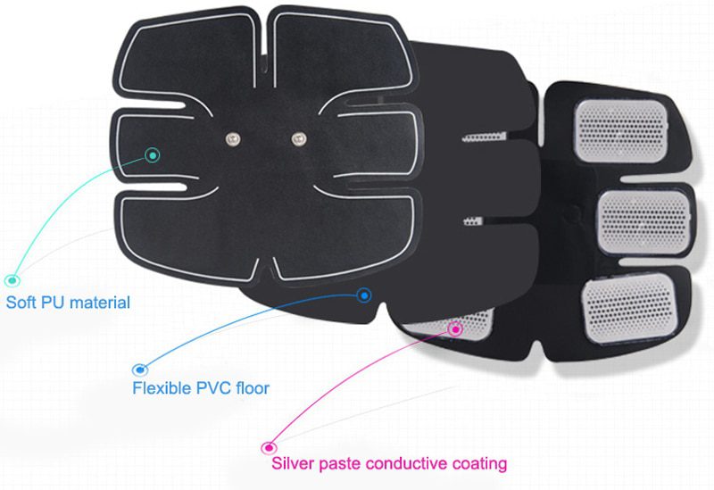 EMS Wireless Smart Muscle Stimulator Abdominal Trainer Hip Trainer Buttocks Butt Lifting Slimming Massager Body Shaping Unisex EMS Wireless Smart Muscle Stimulator Abdominal Trainer Hip Trainer Buttocks Butt Lifting Slimming Massager Body Shaping Unisex