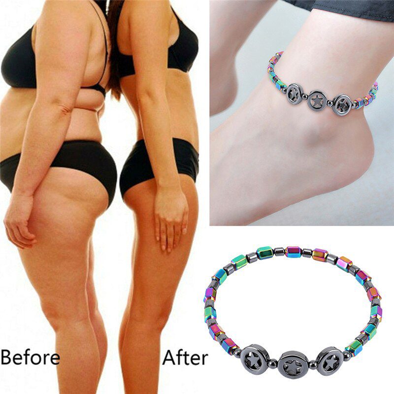 Mixed Color Weight Loss Round Stone Magnetic Therapy Bracelet Health Care Magnetic Hematite Ankle Chain For Men Women #294137 Mixed Color Weight Loss Round Stone Magnetic Therapy Bracelet Health Care Magnetic Hematite Ankle Chain For Men Women #294137