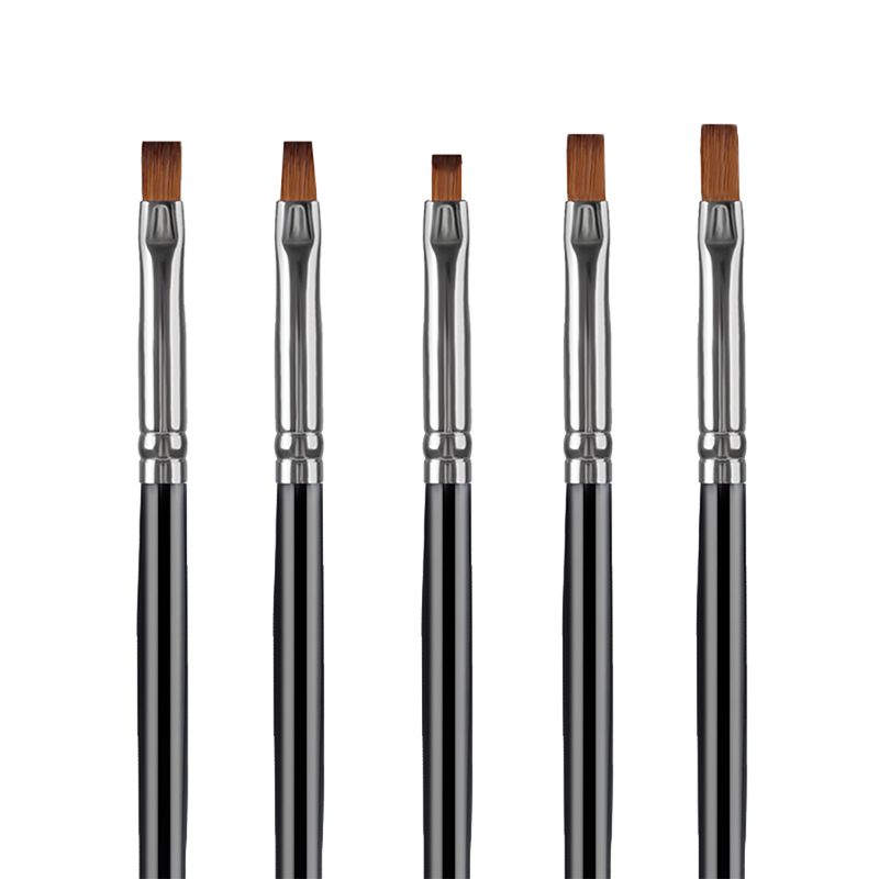 ROHWXY Nail Brush For Manicure Gel Brush For Nail Art 15Pcs/Set Ombre Brush For Gradient For Gel Nail Polish Painting Drawing ROHWXY Nail Brush For Manicure Gel Brush For Nail Art 15Pcs/Set Ombre Brush For Gradient For Gel Nail Polish Painting Drawing