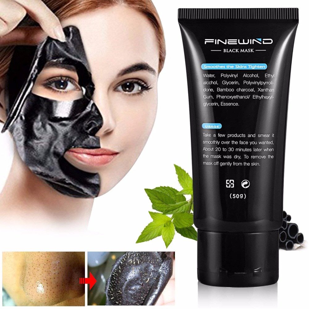 Mabox Black Mask Peel Off Bamboo Charcoal Purifying Blackhead Remover Mask Deep Cleansing for AcneScars Blemishes WrinklesFacial Mabox Black Mask Peel Off Bamboo Charcoal Purifying Blackhead Remover Mask Deep Cleansing for AcneScars Blemishes WrinklesFacial