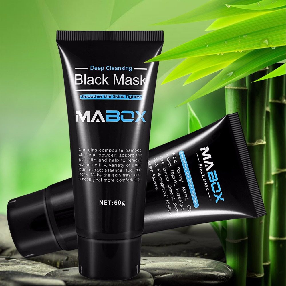 Mabox Black Mask Peel Off Bamboo Charcoal Purifying Blackhead Remover Mask Deep Cleansing for AcneScars Blemishes WrinklesFacial Mabox Black Mask Peel Off Bamboo Charcoal Purifying Blackhead Remover Mask Deep Cleansing for AcneScars Blemishes WrinklesFacial