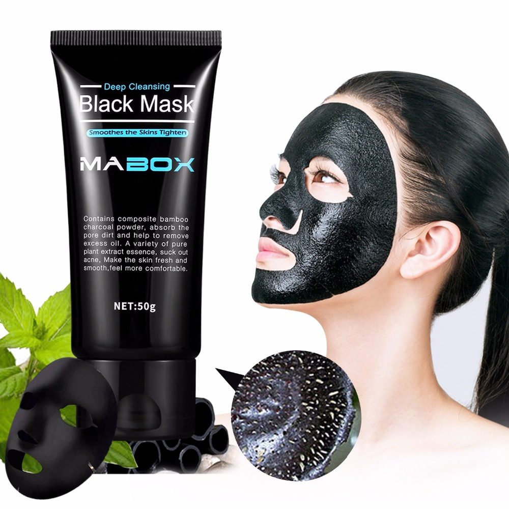 Mabox Black Mask Peel Off Bamboo Charcoal Purifying Blackhead Remover Mask Deep Cleansing for AcneScars Blemishes WrinklesFacial Mabox Black Mask Peel Off Bamboo Charcoal Purifying Blackhead Remover Mask Deep Cleansing for AcneScars Blemishes WrinklesFacial