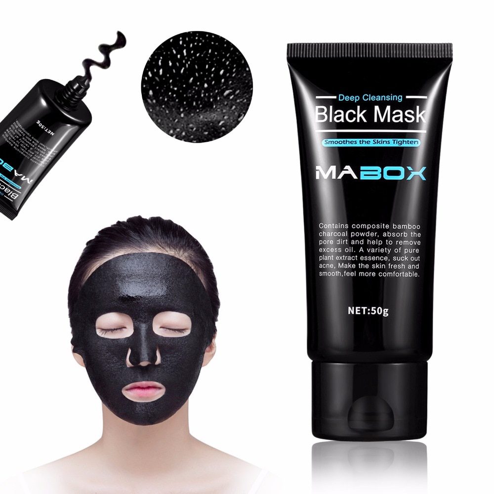 Mabox Black Mask Peel Off Bamboo Charcoal Purifying Blackhead Remover Mask Deep Cleansing for AcneScars Blemishes WrinklesFacial Mabox Black Mask Peel Off Bamboo Charcoal Purifying Blackhead Remover Mask Deep Cleansing for AcneScars Blemishes WrinklesFacial