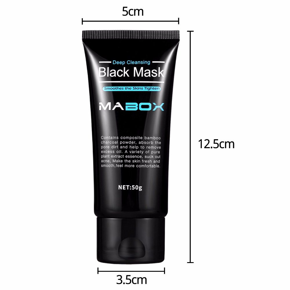 Mabox Black Mask Peel Off Bamboo Charcoal Purifying Blackhead Remover Mask Deep Cleansing for AcneScars Blemishes WrinklesFacial Mabox Black Mask Peel Off Bamboo Charcoal Purifying Blackhead Remover Mask Deep Cleansing for AcneScars Blemishes WrinklesFacial