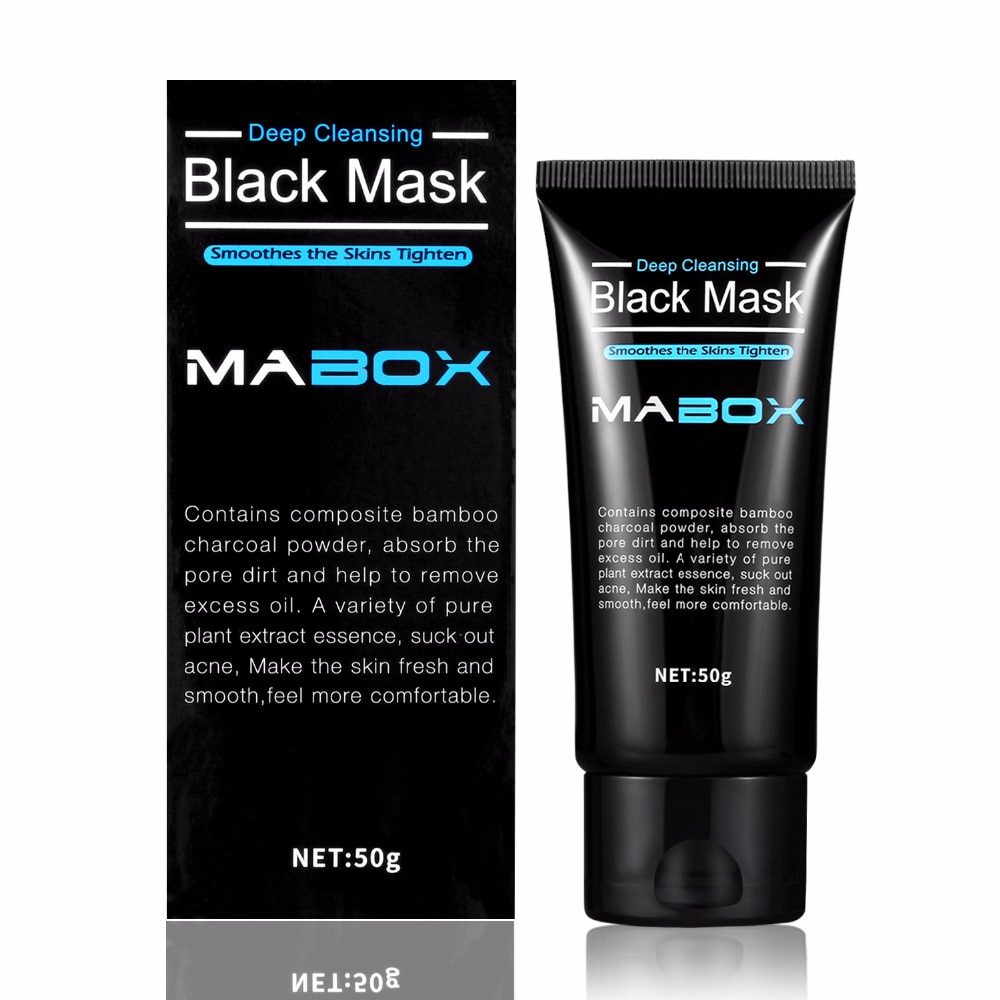 Mabox Black Mask Peel Off Bamboo Charcoal Purifying Blackhead Remover Mask Deep Cleansing for AcneScars Blemishes WrinklesFacial Mabox Black Mask Peel Off Bamboo Charcoal Purifying Blackhead Remover Mask Deep Cleansing for AcneScars Blemishes WrinklesFacial