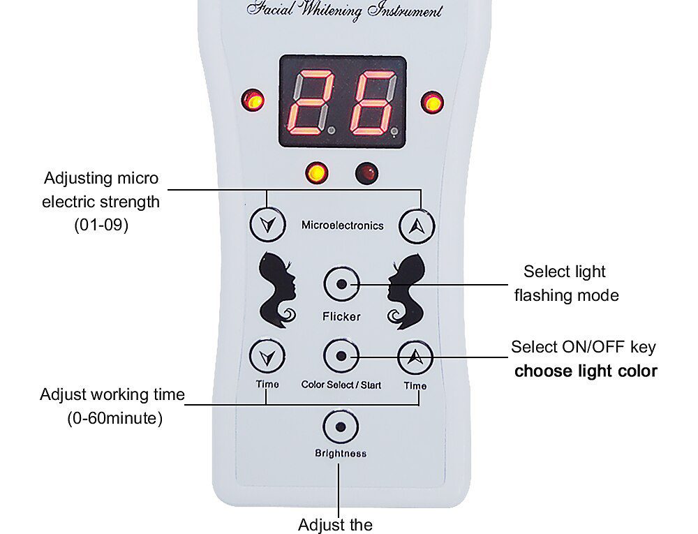 LiCheng LED Facial Mask Beauty Skin Rejuvenation Photon Light 7 Colors Mask with Neck Therapy Wrinkle Acne Tighten Skin Tool LiCheng LED Facial Mask Beauty Skin Rejuvenation Photon Light 7 Colors Mask with Neck Therapy Wrinkle Acne Tighten Skin Tool