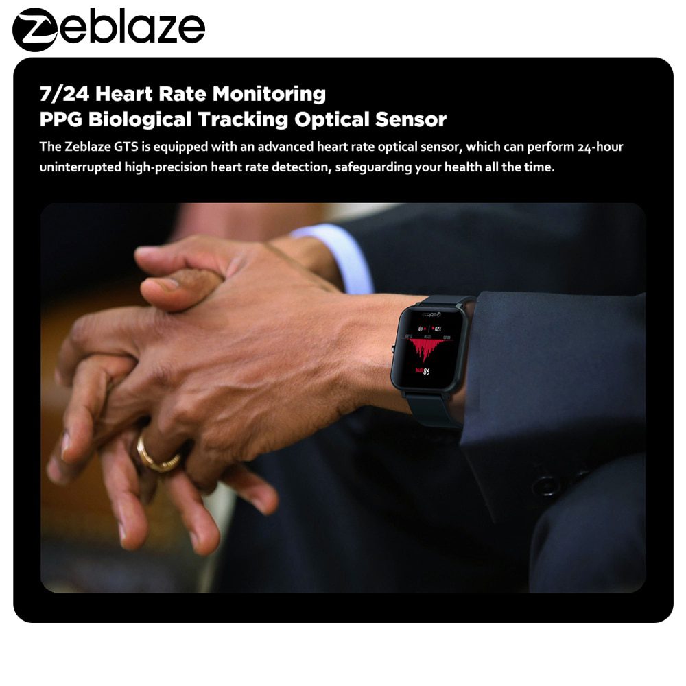 Zeblaze GTS Smart Watch for Phone-Calls Smartwatch Fitness Sleep Heart Rate Blood Pressure Monitor IP67 Waterproof Smart Watches Zeblaze GTS Smart Watch for Phone-Calls Smartwatch Fitness Sleep Heart Rate Blood Pressure Monitor IP67 Waterproof Smart Watches