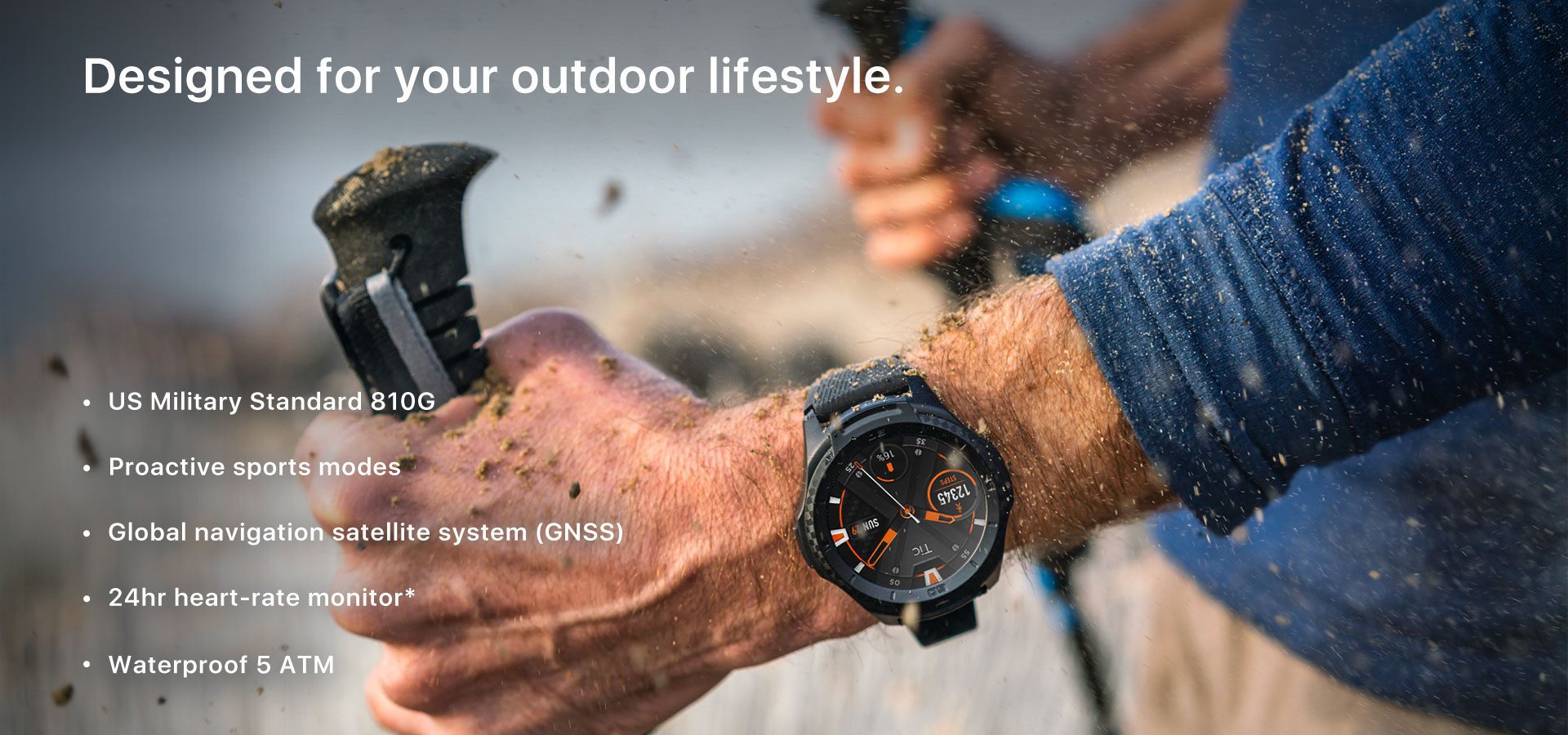 TicWatch S2 Wear OS by Google Smartwatch Bluetooth GPS Sport Watch for Men 5ATM Waterproof for IOS&Android Long Battery Life TicWatch S2 Wear OS by Google Smartwatch Bluetooth GPS Sport Watch for Men 5ATM Waterproof for IOS&Android Long Battery Life