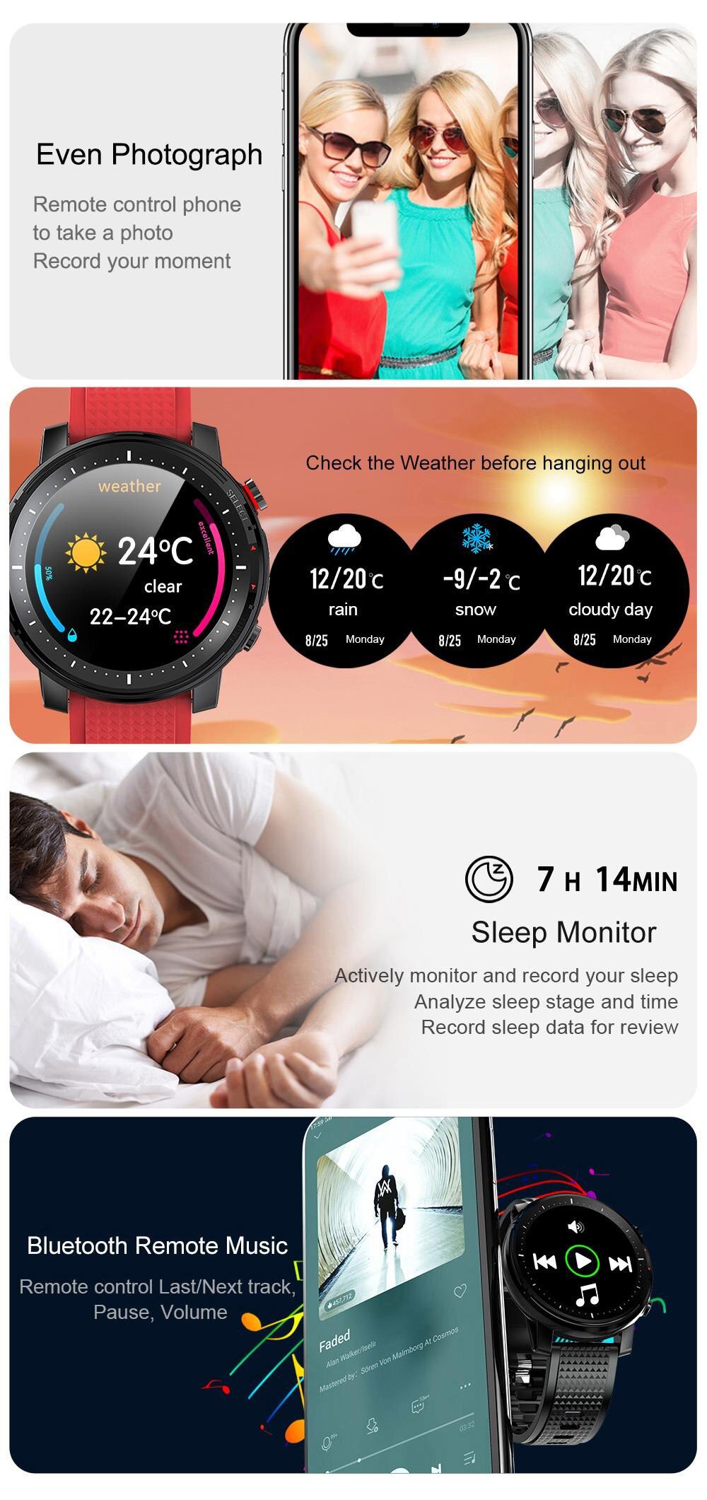 CHYCET 2021 Smart Watch Men IP68 Waterproof Blood Pressure/Heart Rate Monitor Smartwatch Women Fitness Tracker For Android IOS CHYCET 2021 Smart Watch Men IP68 Waterproof Blood Pressure/Heart Rate Monitor Smartwatch Women Fitness Tracker For Android IOS