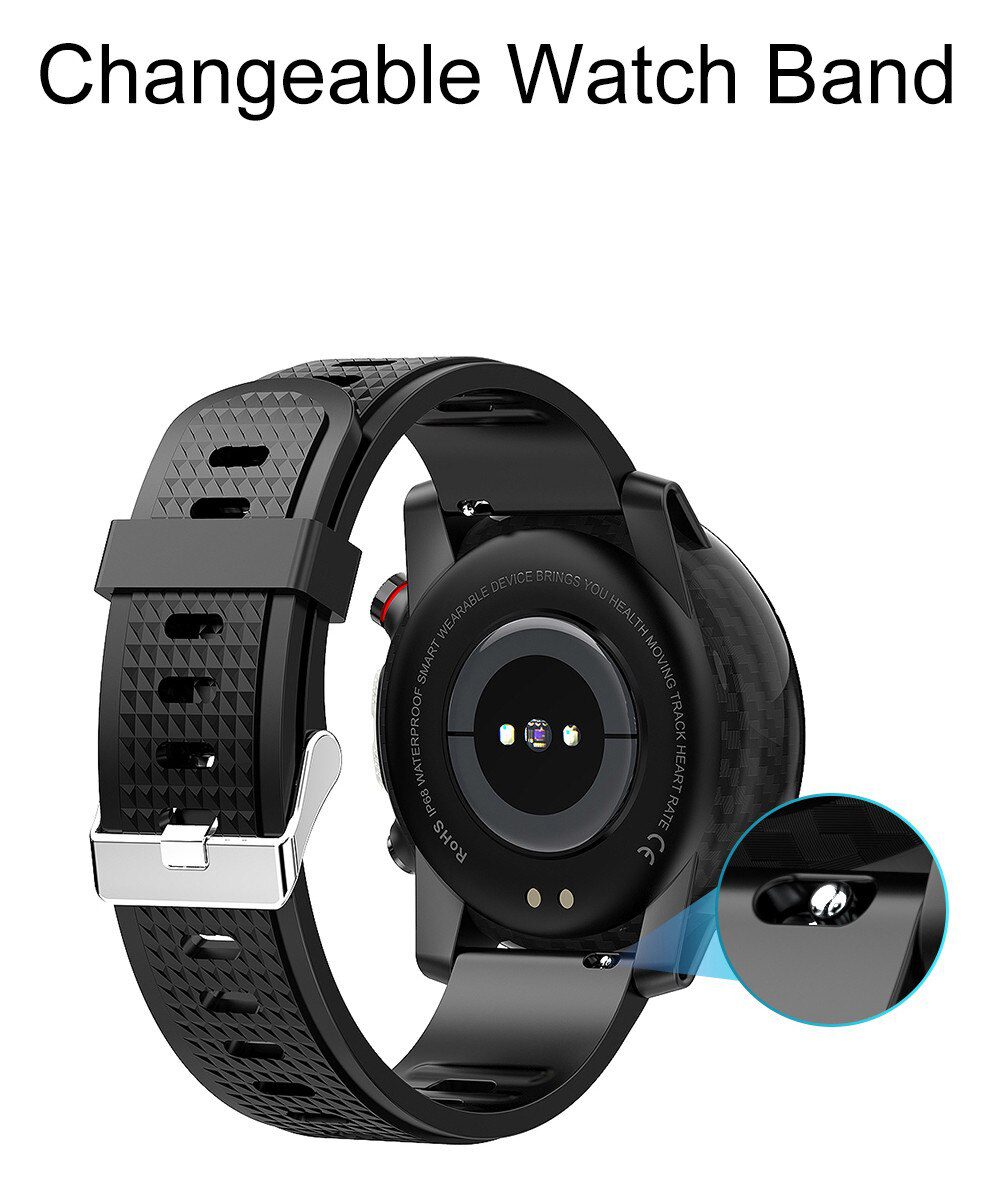 CHYCET 2021 Smart Watch Men IP68 Waterproof Blood Pressure/Heart Rate Monitor Smartwatch Women Fitness Tracker For Android IOS CHYCET 2021 Smart Watch Men IP68 Waterproof Blood Pressure/Heart Rate Monitor Smartwatch Women Fitness Tracker For Android IOS