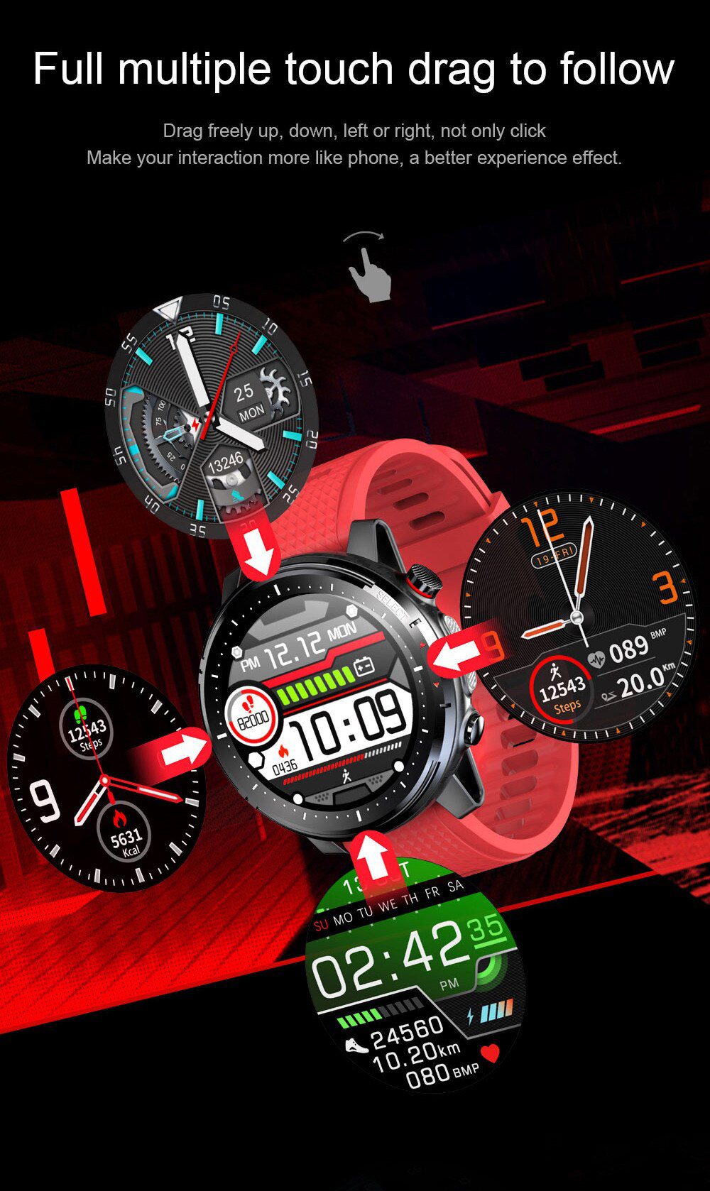 CHYCET 2021 Smart Watch Men IP68 Waterproof Blood Pressure/Heart Rate Monitor Smartwatch Women Fitness Tracker For Android IOS CHYCET 2021 Smart Watch Men IP68 Waterproof Blood Pressure/Heart Rate Monitor Smartwatch Women Fitness Tracker For Android IOS