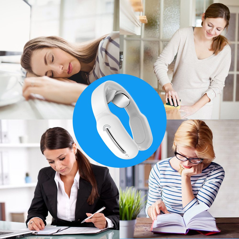 Smart Electric Neck and Shoulder Massager Low Frequency Magnetic Therapy Pulse Pain Relief Relaxation Vertebra Physiotherapy Smart Electric Neck and Shoulder Massager Low Frequency Magnetic Therapy Pulse Pain Relief Relaxation Vertebra Physiotherapy