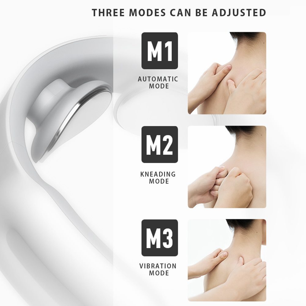 Smart Electric Neck and Shoulder Massager Low Frequency Magnetic Therapy Pulse Pain Relief Relaxation Vertebra Physiotherapy Smart Electric Neck and Shoulder Massager Low Frequency Magnetic Therapy Pulse Pain Relief Relaxation Vertebra Physiotherapy