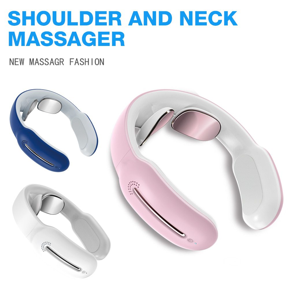 Smart Electric Neck and Shoulder Massager Low Frequency Magnetic Therapy Pulse Pain Relief Relaxation Vertebra Physiotherapy Smart Electric Neck and Shoulder Massager Low Frequency Magnetic Therapy Pulse Pain Relief Relaxation Vertebra Physiotherapy