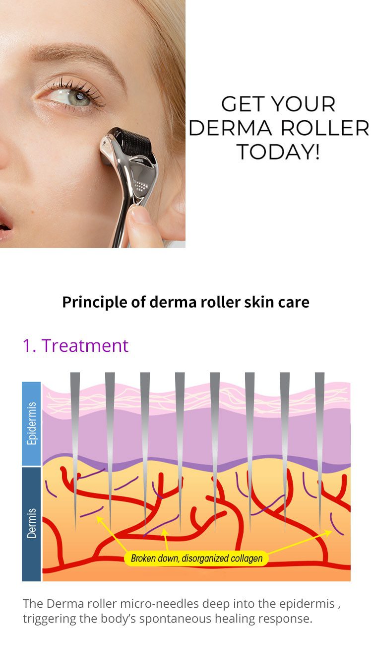 DARSONVAL DRS 540 derma roller micro needles titanium mezoroller microneedle machine for skin care and body treatment DARSONVAL DRS 540 derma roller micro needles titanium mezoroller microneedle machine for skin care and body treatment