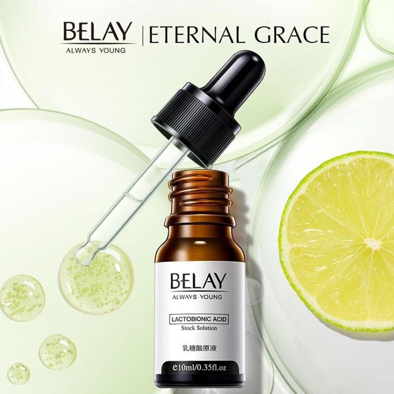 Lactobionic Acid Face Serum Anti-Aging Wrinkles Essence Exfoliating Shrink Pores Anti-Oxidation Lift Firming Remove Fine Lines Lactobionic Acid Face Serum Anti-Aging Wrinkles Essence Exfoliating Shrink Pores Anti-Oxidation Lift Firming Remove Fine Lines