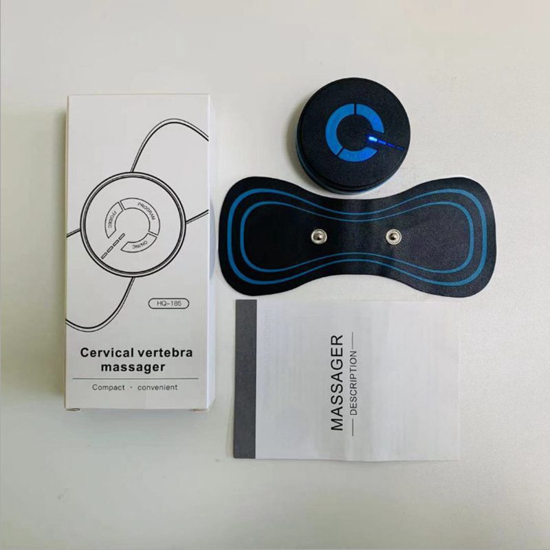 Portable Neck Massager Mini Electric Convenient Intelligent Cervical Massage Stickers Meridian Muscle Relief Pain Portable Neck Massager Mini Electric Convenient Intelligent Cervical Massage Stickers Meridian Muscle Relief Pain