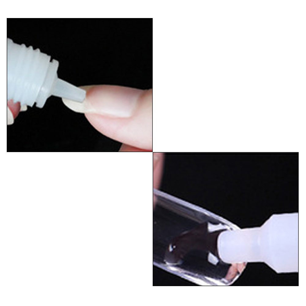 5pc/pack Nail Art Glue Fast-Dry Adhesive Acrylic Art False Tips 3D Decoration Nail Rhinestone Nail Glue False Tip Manicure Tools