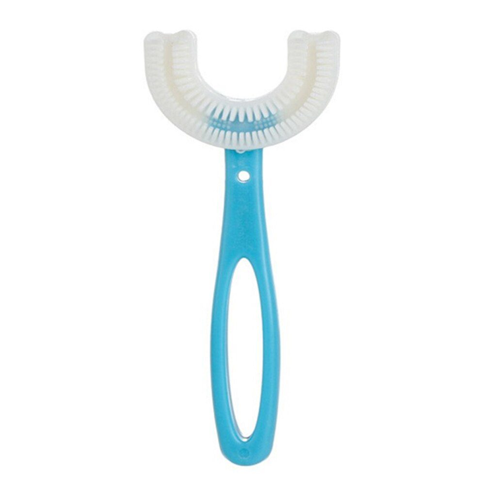 Toothbrush Children 360 Degree U-shaped Child Toothbrush Teethers Brush Silicone Kids Teeth Oral Care Cleaning