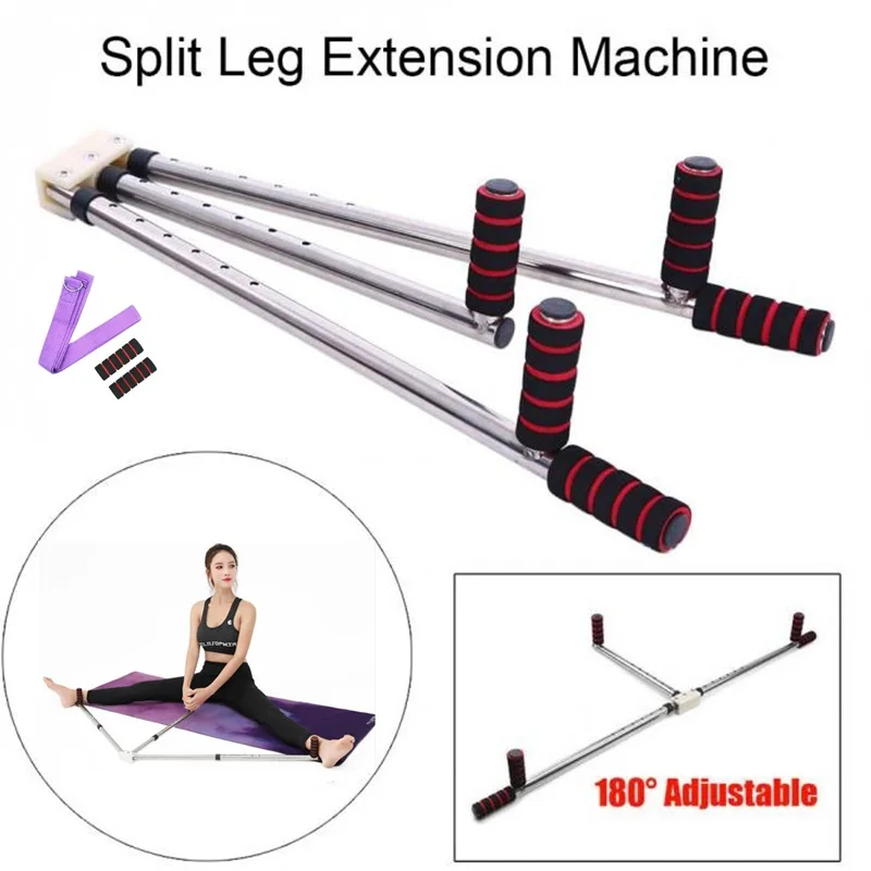 3 Bar Leg Stretcher Adjustable Split Stretching Machine Stainless Steel Home Yoga Dance Exercise Flexibility Training Equipment 3 Bar Leg Stretcher Adjustable Split Stretching Machine Stainless Steel Home Yoga Dance Exercise Flexibility Training Equipment