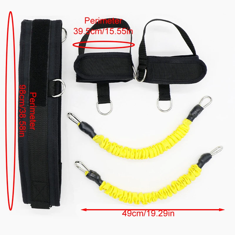 New Training Resistance Band Leg Hip Power Strengthen Pull Rope Belt System Cable Machine Gym Home Workout Fitness Equipment New Training Resistance Band Leg Hip Power Strengthen Pull Rope Belt System Cable Machine Gym Home Workout Fitness Equipment
