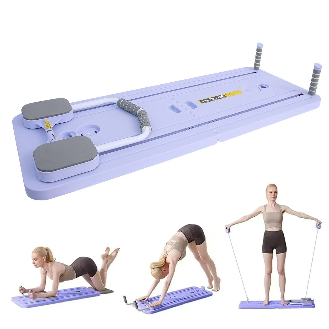 Ab Board Foldable Exercise Pilates Board Push Up Multi-Functional Fitness Equipment Workout Full-Body Core Training for Home Ab Board Foldable Exercise Pilates Board Push Up Multi-Functional Fitness Equipment Workout Full-Body Core Training for Home