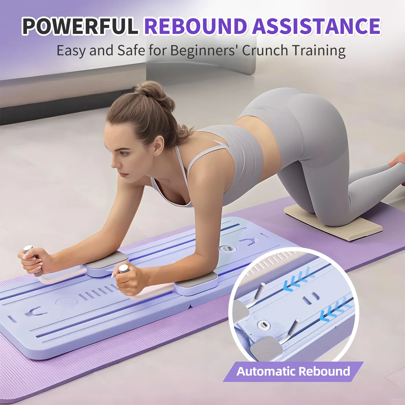 Ab Board Foldable Exercise Pilates Board Push Up Multi-Functional Fitness Equipment Workout Full-Body Core Training for Home Ab Board Foldable Exercise Pilates Board Push Up Multi-Functional Fitness Equipment Workout Full-Body Core Training for Home