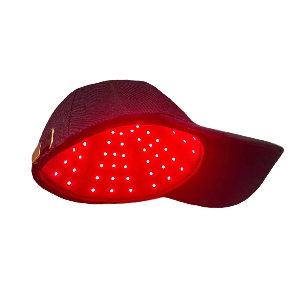 New 96Pcs Infrared LEDs 660nm&850nm Red Light Therapy Hair Growth Cap for Hair Regrowth Anti Hair Loss Relax Scalp Hair Care Hat
