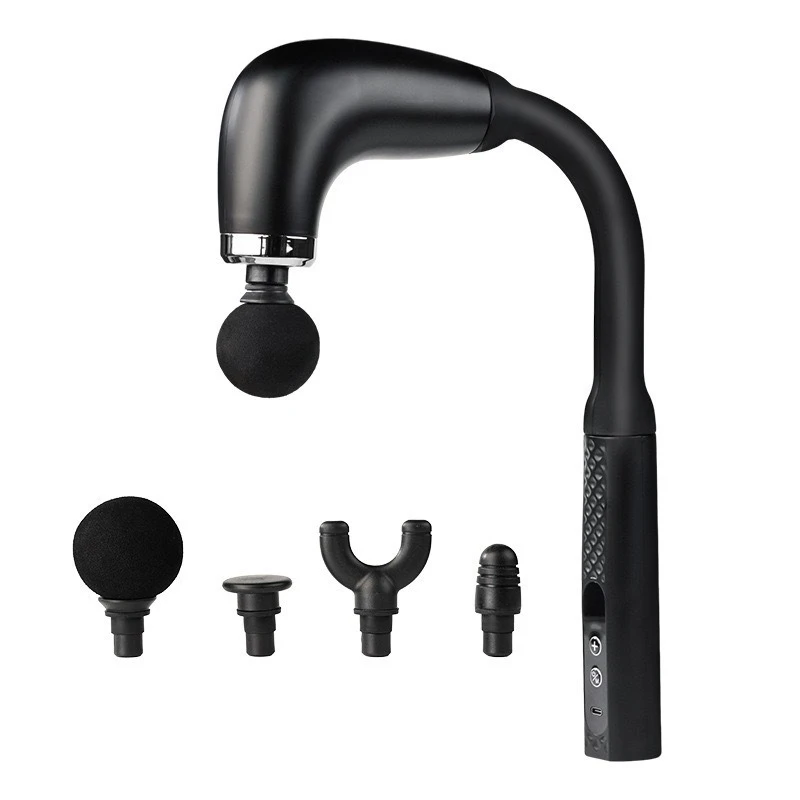 2025 New Smart Fascia Gun Electric Massager Massage Hammer Electric Fascia Gun Home Handheld Hammer Back Artifact Christmas Gift